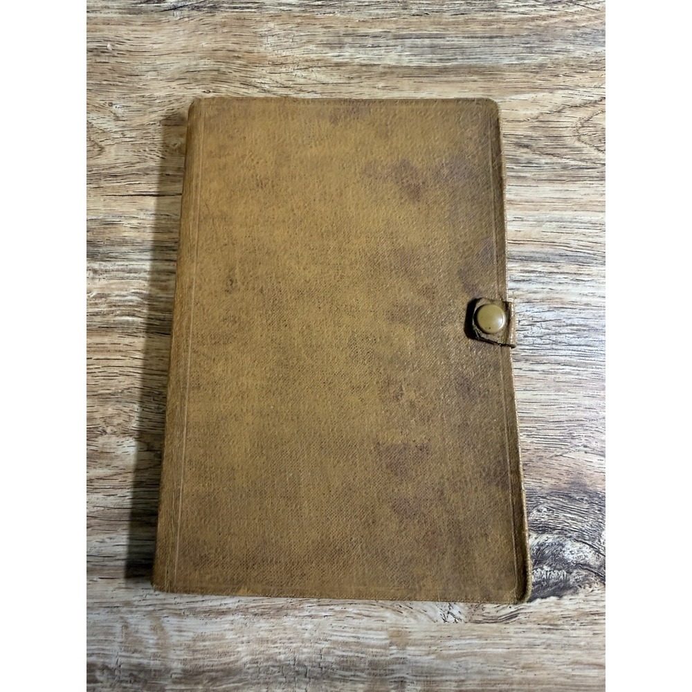 VTG 1927 Rudge Book of the Road Oilcloth Snap Wrap Motorcycle Guide Map UK 🏍️